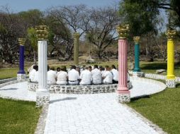 Vista del foco tonal de Saint Germain, en Poncitlán, al que acuden cientos de personas en busca de sanación. ARCHIVO  /