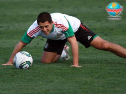 Hernández jugará con la Selección la Copa Oro, del 5 al 25 de junio en Estados Unidos. MEXSPORT  /
