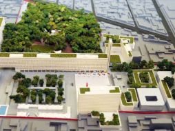 Maqueta del proyecto final de la Villa Panamericana. ARCHIVO  /