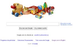El diseño fue diseñado especialmente para la versión mexicana de la portada de Google. ESPECIAL  /