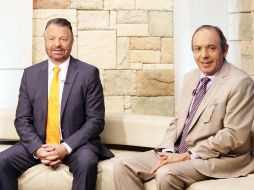 Jorge Castañeda y Héctor Aguilar Camín estuvieron en Guadalajara para promover el libro Regreso al futuro. E. BARRERA  /