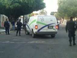 Agentes de la Procuraduría estatal acudieron al lugar del hallazgo. O. RUVALCABA  /