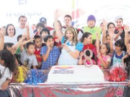 La magia del festejo del Octavo Aniversario y Día del Niño empezó a las 11:00 horas. EL INFORMADOR  /