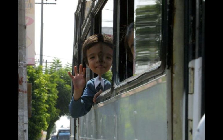 En la urbe es poco utilizado el transporte escolar, pese a que disminuiría problemas viales en zonas escolares. ARCHIVO  /