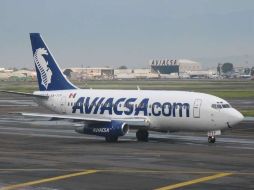 La deuda de la aerolínea Aviacsa alcanza los 22 millones de pesos. ARCHIVO  /