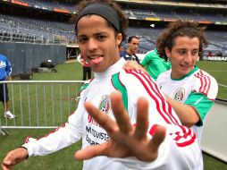 El delantero mexicano Giovani Dos Santos. MEXSPORT  /