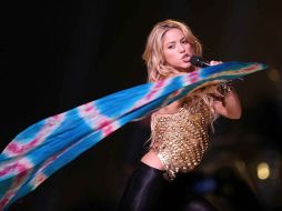 Shakira se encuentra en medio de su gira mundial con localidades agotadas en Europa y Medio Oriente. AP  /