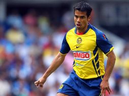 El volante del América, Pavel Pardo, durante un partido del Torneo Clausura. MEXSPORT  /
