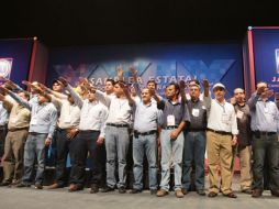 En la Asamblea Estatal para renovar el Consejo Directivo participaron tres mil 09 delegados de 100 delegaciones. A. CAMACHO  /