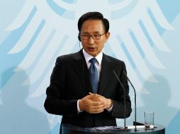Lee Myung-bak llama a Pyongyang a disculparse por atentados a Corea del Sur. REUTERS  /