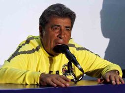 Reinoso fue sancionado por protestar en el duelo del América ante Morelia, en el que su equipo fue eliminado. EL UNIVERSAL  /