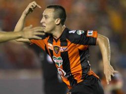 Pedroza fue el autor del gol del empeta para Jaguares. MEXSPORT  /