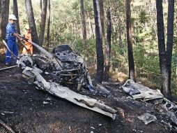 La fuente indicó que la aeronave fue descubierta en una zona al sur del aeródromo. ARCHIVO  /