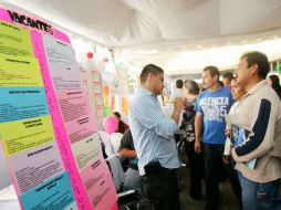 Señalan que de los asistentes se estima que 60% será colocado en alguna plaza. A. GARCÍA  /