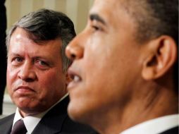 Barack Obama y el rey Abdalá II se reunieron para conversar sobre la situación en Medio Oriente. AP  /