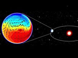 Gliese 581d se encuentra en el borde mismo de la zona habitable de su estrella. EL UNIVERSAL  /
