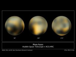 Plutón forma parte de los mil plutoides descubiertos hasta ahora en una región del Sistema Solar.EL UNIVERSAL  /