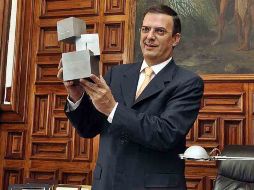 Esta semana Marcelo Ebrard recibió el reconocimiento como el Alcalde del Mundo 2010, “World Mayor Prize”. EL UNIVERSAL  /