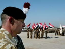 La armada iraquí estaba lista para asumir la misión, 'así que ahora es tiempo para que Gran Bretaña se retire'. AP  /