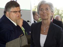 Christine Lagarde y Agustín Carstens están entre los candidatos a ocupar el cargo. ESPECIAL  /