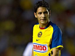 El americanista Angel Reyna durante el partido ante Morelia. MEXSPORT  /