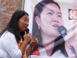 Keiko Fujimori aventaja siete puntos porcentuales, de acuerdo con un sondeo. ARCHIVO  /