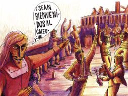 Se muestra la imagen de 'El brujo', de la dibujante madrileña Carla. EFE  /