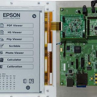 Epson y EInk le apuestan a las 'tablets'