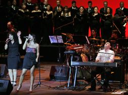 Diversos géneros musicales se escucharon sobre el escenario del Degollado.  /