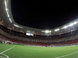 El Estadio Omnilife fue inaugurado el 30 de julio de 2010, con el amistoso Chivas vs. Machester United. MEXSPORT  /