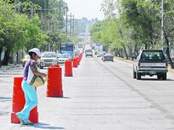 El proyecto aprovecharía la repavimentación con concreto en las avenidas Ávila Camacho y Prolongación Alcalde. E. BARRERA  /