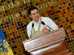 José María Martínez Martínez, coordinador de la bancada panista y promotor de la iniciativa. ARCHIVO  /