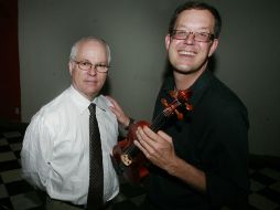 El violinista Brian Lewis será el encargado de interpretar Elements. M. FREYRÍA  /