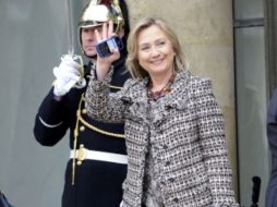 ''Otros candidatos pueden manifiestamente presentarse'', comentó Clinton sin mencionar nombres. ARCHIVO  /