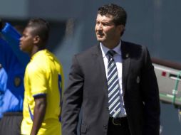 José Manuel de la Torre no quda contento con el resultado obtenido ante la Selección ecuatoriana. MEXSPORT  /