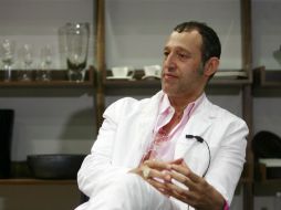 El diseñador Karim Rashid, presente para impartir este lunes una conferencia magistral en el marco de Guadalajara Diseña. E. BARRERA  /