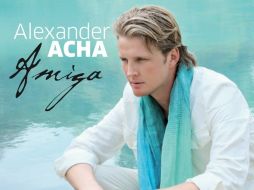 El cantante confesó que su nuevo tema 'Amiga' trata de una historia romántica que no es cursi. ESPECIAL  /