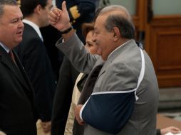 El magnate mexicano Carlos Slim, considerado el hombre más rico del mundo.NTX  /