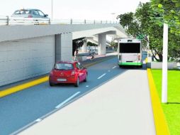 Aspecto de la prospectiva vial en Juan Pablo II. ESPECIAL  /