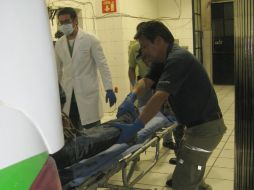 Los cadáveres fueron traídos ayer a la morgue de esta ciudad. M. PATIÑO  /