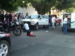 En el lugar fueron encontrados tres casquillos y una bala del calibre 9 milímetros. O. RUVALCABA  /