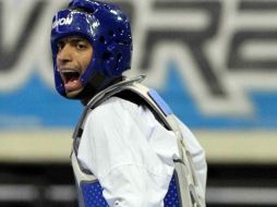 Erick Osornio durante el Panamericano de taekwondo en Monterrey. MEXSPORT  /
