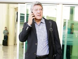 Jesús Ramírez a su llegada a Guadalajara ayer. EL INFORMADOR  /