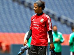Giovani dos Santos durante un entrenamiento con la Selección mexicana. MEXSPORT  /
