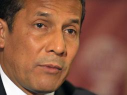 Ollanta Humala, candidato con preferencia para la presidencia de Perú. AFP  /