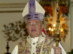 El cardenal Juan Sandoval Íñiguez encabezó la ceremonia celebrada ayer en la Catedral Metropolitana de Guadalajara. E. BARRERA  /