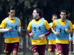 Los jugadores de Estudiantes Tecos se entrenan de cara al Torneo Apertura. E. PACHECO  /
