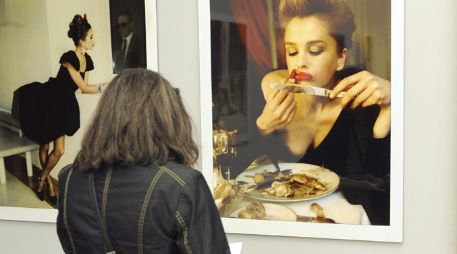 Helmut Newton usaba las Polaroid como bocetos. EFE  /