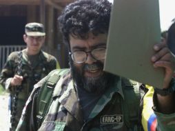 Imagen de archivo del líder guerrillero en el municipio de San Vicente del Caguán. REUTERS  /