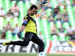 Edgar Hernández fue portero de Puebla durante el Torneo Clausura. MEXSPORT  /